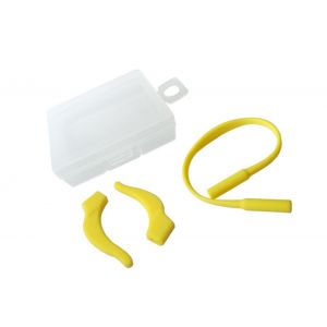 yellow anti-slipping ropes and hooks for sporting eyewear