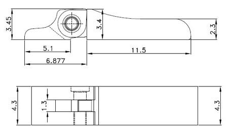 spring hinge TSH-15