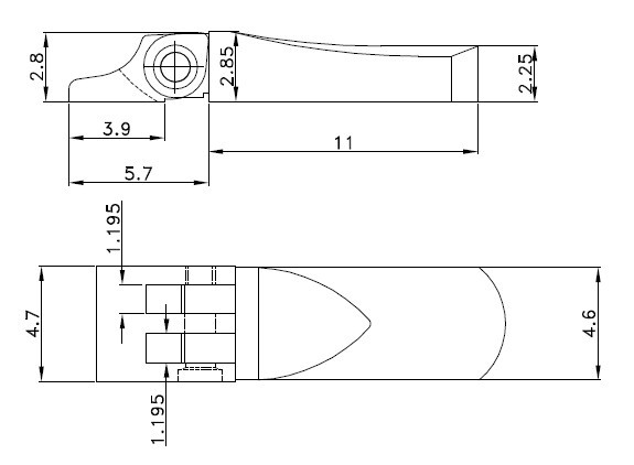 spring hinge TSH-16