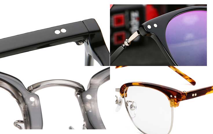 single pings,single rivets for mounting hinges eyewear