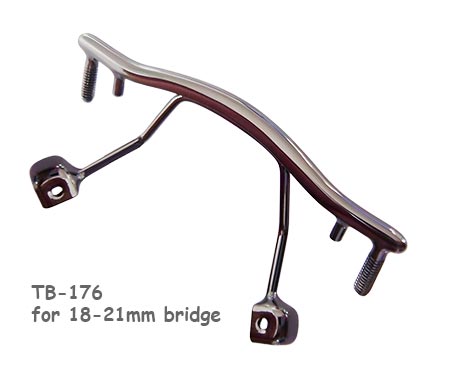 bridges 18-21mm for rimless eyewear stainless steel screw on