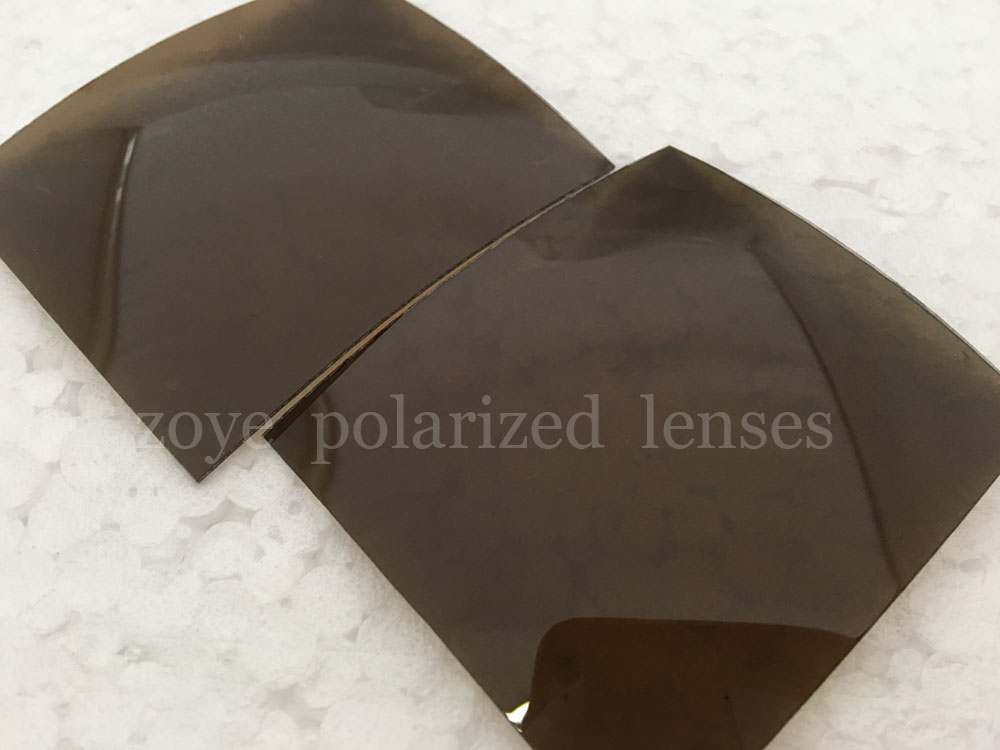 dark brown polarized lenses UV400 for sunglasses