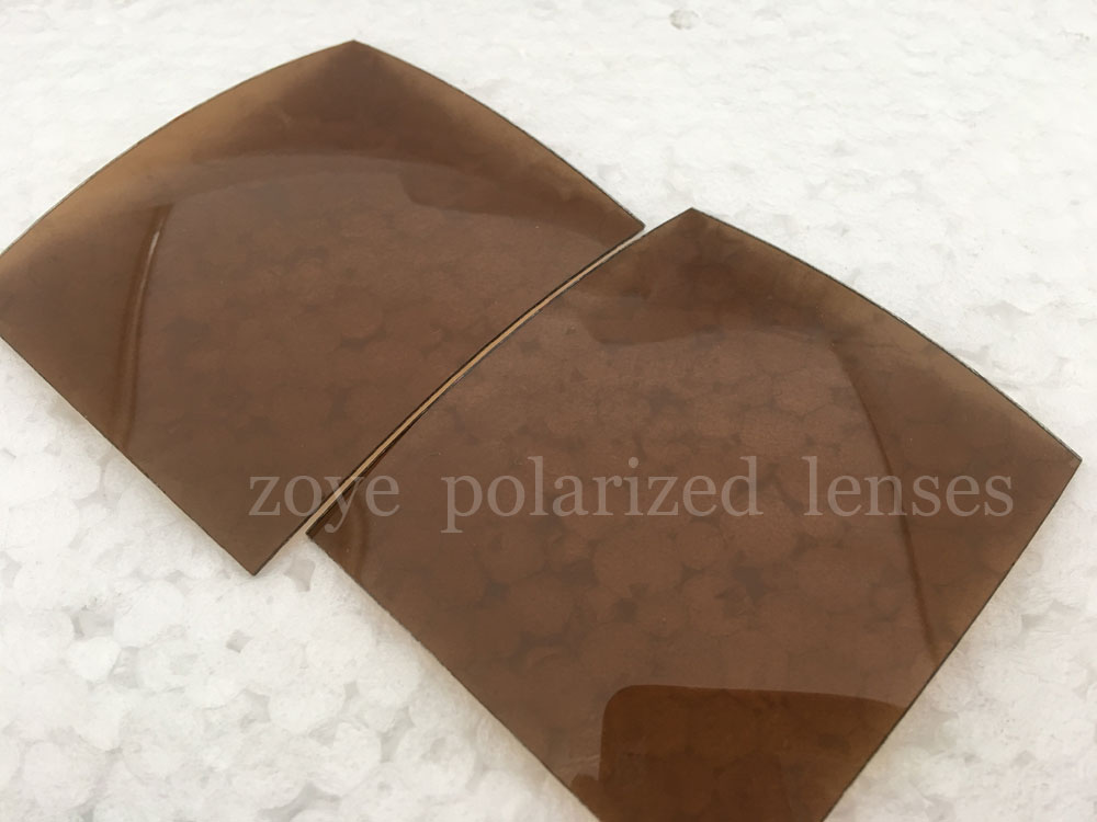 light brown polarized lenses UV400 for sunglasses