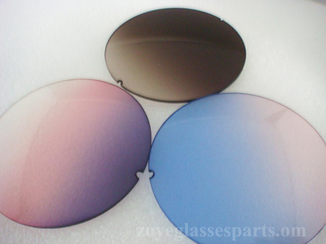 fashion lenses for sunglasses frame 71mm purple pink gradient