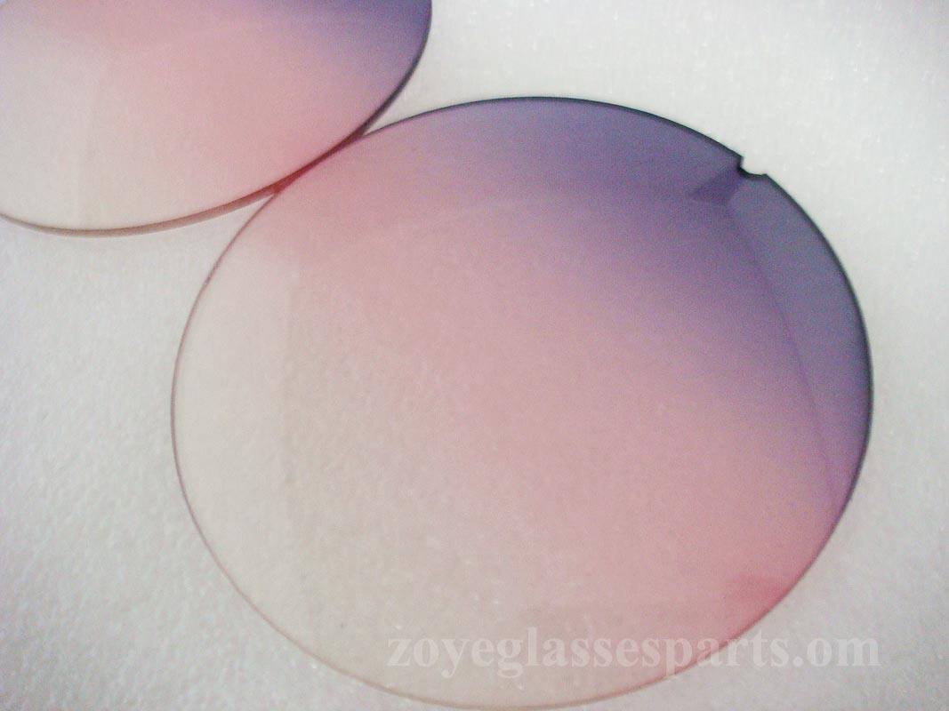 fashion lenses for sunglasses frame 71mm purple pink gradient