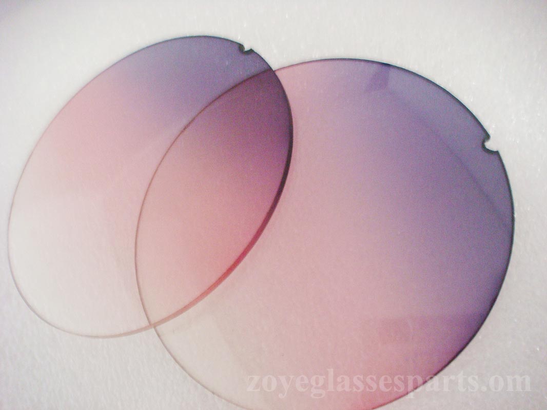 fashion lenses for sunglasses frame 71mm purple pink gradient