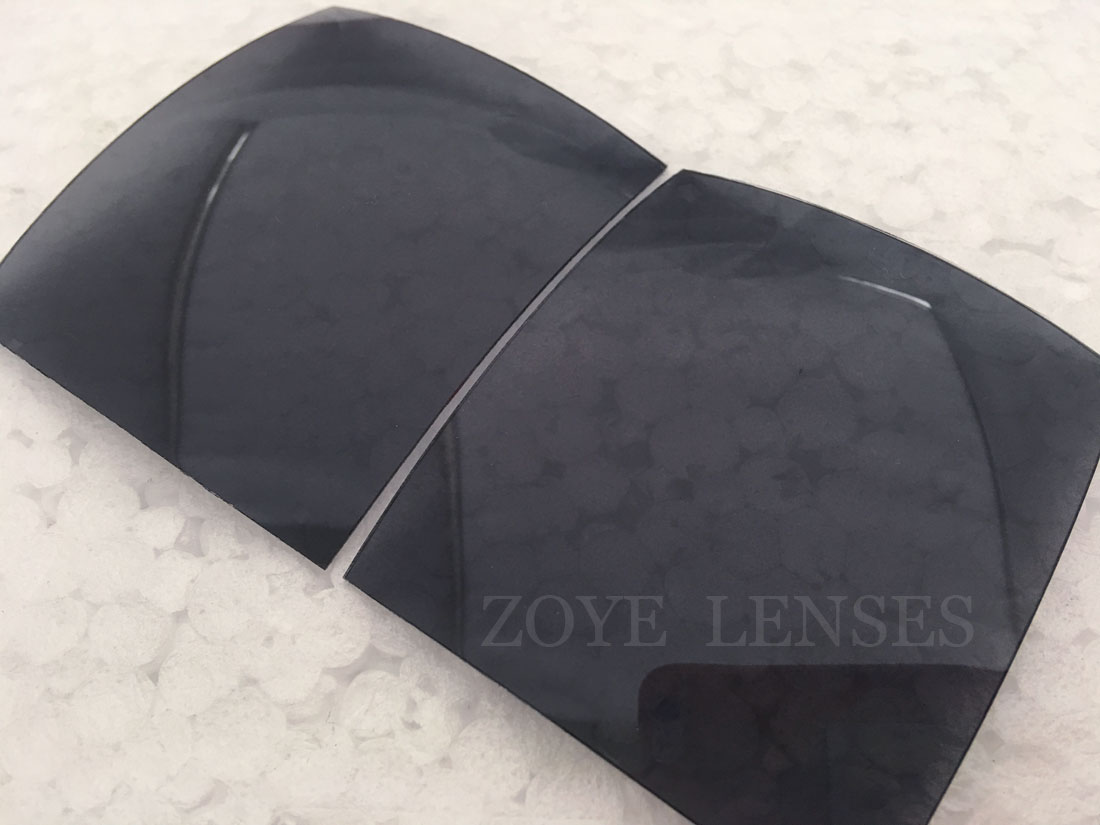 light smoke polarized lenses 55*65mm