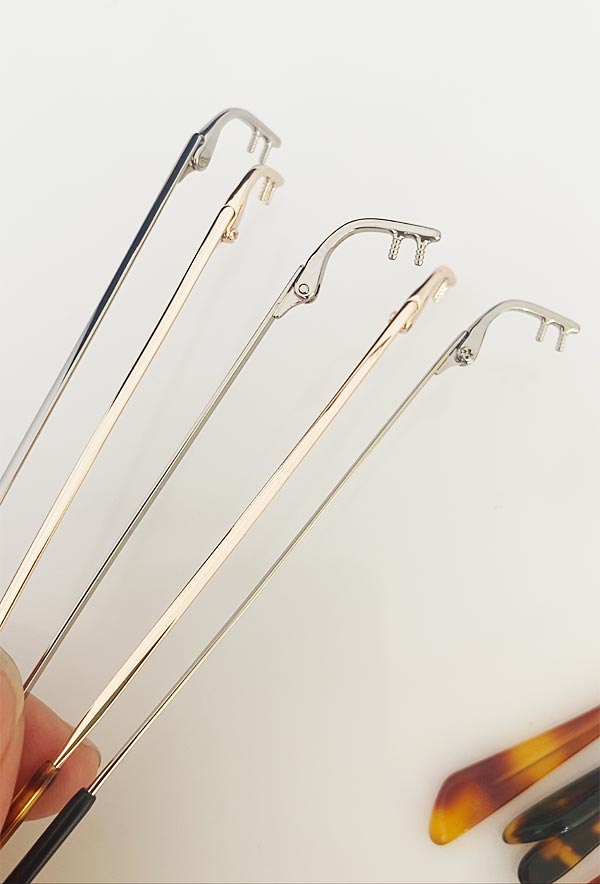 temples arms for rimless frame,rimless glasses