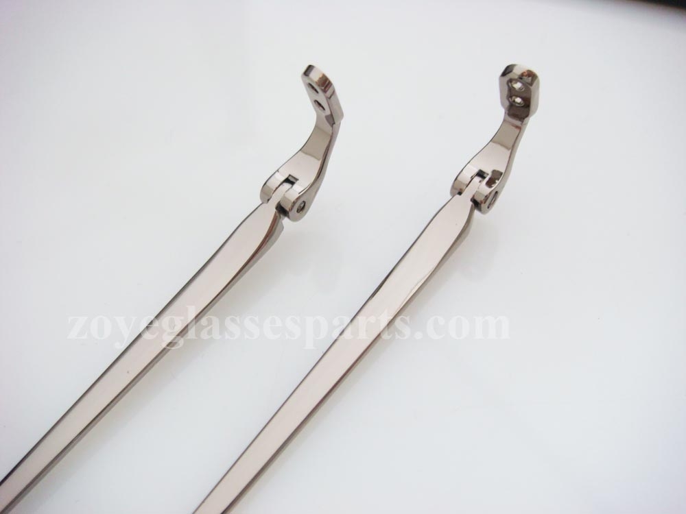 stainless steel eyeglass temples screw on