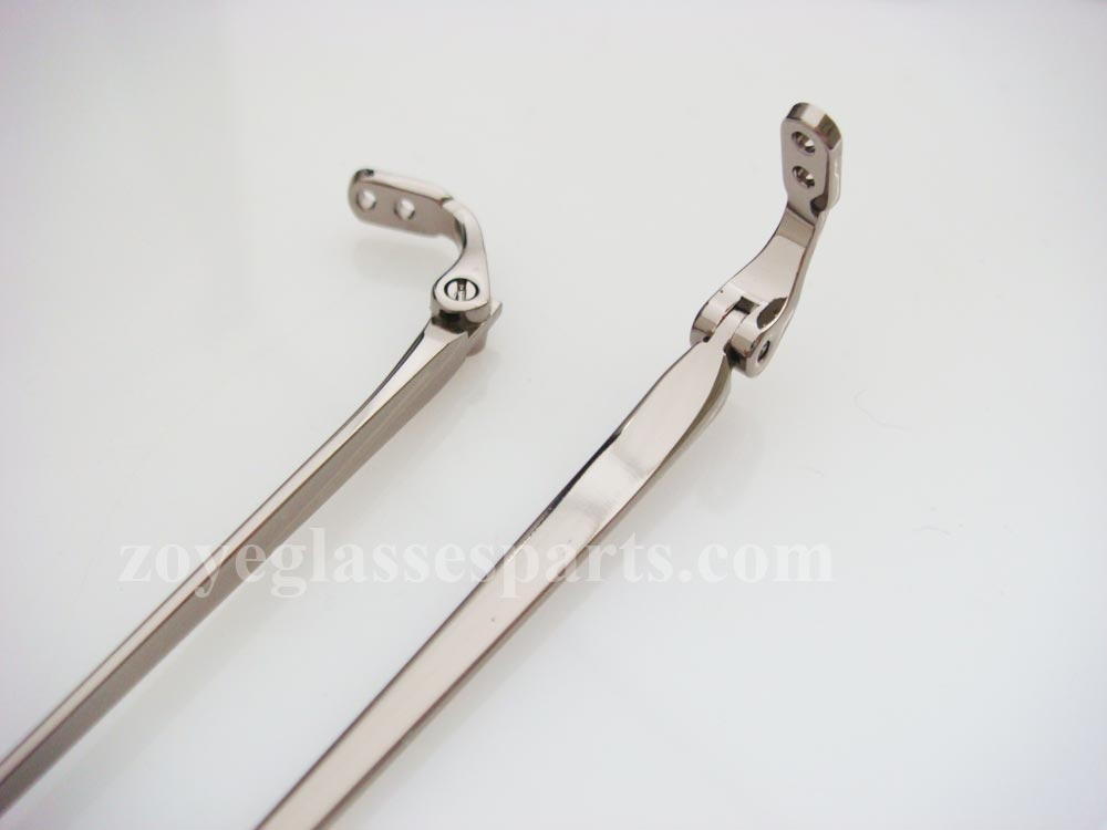 stainless steel eyeglass arms temples screw on