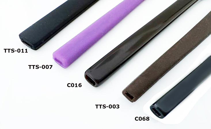arm covers with flat holes for eyeglass frame