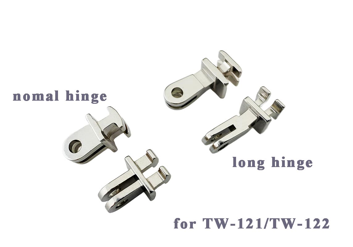 front hinges for wire cores